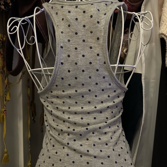 Abercrombie & Fitch Vintage Polka Dot Tank Top - Picture 6 of 8